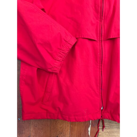 Vintage Eddie Bauer Gore-Tex Jacket Men's XL Red Waterproof Shell Parka - Picture 3 of 11